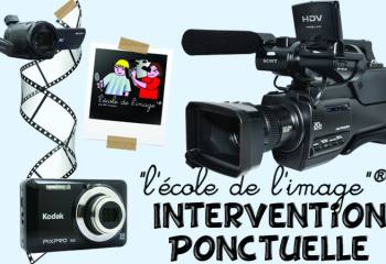 Intervention audiovisuelle ponctuelle "l'école de l'image"®mini